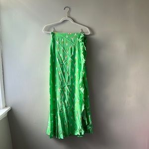 UO Floral Print Maxi Skirt